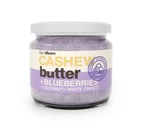 GymBeam Cashew butter with coconut, white choco and blueberries 8 x 340 g