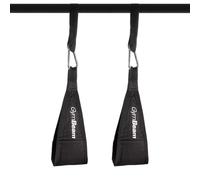 GymBeam Cinghie da Allenamento AB Sling Straps, Strumento Pratico per Allenamento in Sospensione, Rafforza Il Core e Gli Addominali, Materiale Resistente e Confortevole, con Moschettoni e Sacca