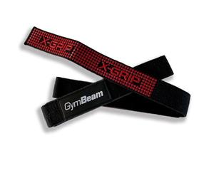 GymBeam Cinghie di Sollevamento X-Grip, Fascette da Palestra, Straps da Palestra, Cinghie per Sollevamento Pesi, Accessorio per Ottenere Una Presa Migliore 60cm x 4cm