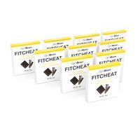 GymBeam Cioccolato Proteico Fitcheat - Spuntino Fit Senza Glutine e OGM, Basso Contenuto di Zuccheri, Alta Qualità, per Muscoli e Ossa, per Diete Ipocaloriche, 80g (Cioccolato Fondente - Vaniglia)