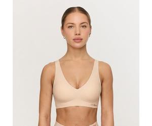 GymBeam Comfy Seamless Bra Beige L