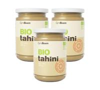 GymBeam Crema Tahini BIO - Crema di Semi di Sesamo, Fonte di Grassi e Fibre di Alta Qualità, Basso Contenuto di Carboidrati, Priva di Additivi, Adatta per alle Diete Low-Carb (300 g (3er pack))