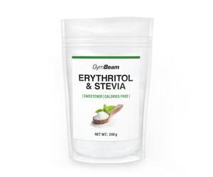 GymBeam Erythritol & Stevia Sweetener 240 g