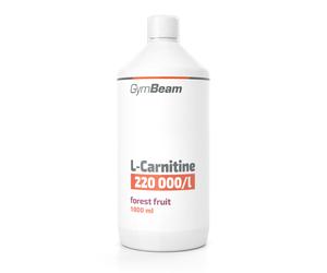 GymBeam Fat Burner L-Carnitine 1000 ml Frutti di Bosco