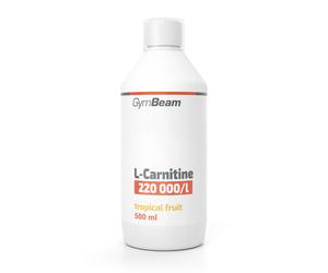 GymBeam Fat Burner L-Carnitine 500 ml Frutta Tropicale