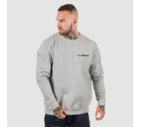 GymBeam Felpa da Uomo Basic Jumper Grey S