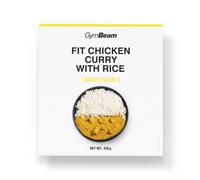 GymBeam FIT Pollo al curry con riso Ready to eat 6 x 420 g