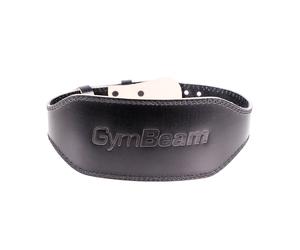 GymBeam Fitness Leather Belt Black S