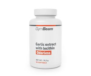 GymBeam Garlic extract with lecithin 90 cps