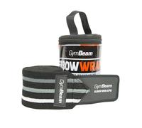 GymBeam Gomitiera per Epicondilite, Gomitiere da Palestra di Alta Qualità, Materiale Elastico, Stabilità del Gomito Durante Gli Esercizi con Pesi Importanti, Chiusura a Velcro