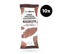 GymBeam High Protein Croissant 10 x 50 g Cacao