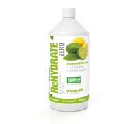GymBeam Ionic drink ReHydrate ZERO 1000 ml Lemon - Lime