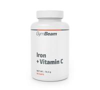 GymBeam Iron + Vitamin C 90 cps