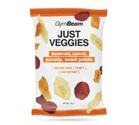 GymBeam Just Veggies - vegetable chips mix 12 x 75 g