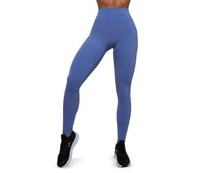 GymBeam Leggings da Donna Fit (IT, Testo, XS, Regular, Regular, Steel Blue)