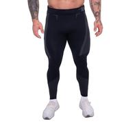 GymBeam Leggings uomo slim senza cuciture, neri e grigi 1 St