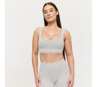 GymBeam Lift Seamless Sports Bra Grey XL