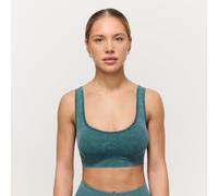 GymBeam Lift Seamless Sports Bra Petrol XL