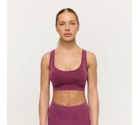 GymBeam Lift Seamless Sports Bra Plum M