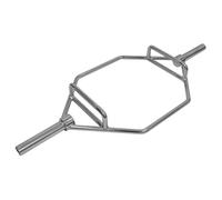 GymBeam LIFTER Trap Bar, Bilanciere Esagonale Olimpico per Deadlift e Altri Esercizi di Forza, Hex Bar in Acciaio Resistente, Peso 20 kg, Capacità di Carico 320 kg, Maniglie di Diametro 25 mm