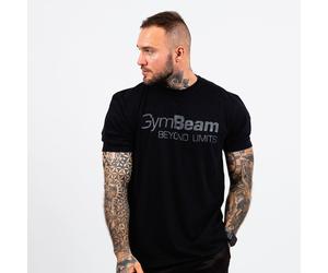 GymBeam Maglietta Beyond Limits da uomo Black M