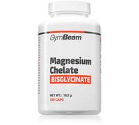 GymBeam Magnesium Chelate Bisglycinate capsule per un’efficace integrazione di magnesio 180 caps.