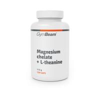 GymBeam Magnesium chelate + L-theanine 120 cps