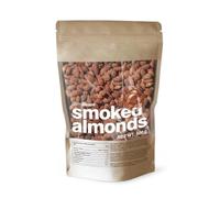 GymBeam Mandorle Sgusciate Affumicate 500g, Snack Salato Ricco di Proteine e Fibre, Alternativa Sana a Crackers e Patatine, Perfette per Feste e Maratone di Serie TV