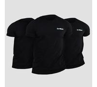 GymBeam Men‘s Basic T-Shirt 3Pack Black XL - 3pack
