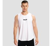 GymBeam Men‘s Combat Tank Top White L