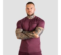 GymBeam Men‘s Fitted TRN T-shirt Eggplant L