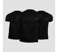 GymBeam Men‘s TRN T-Shirt 3Pack Black S - 3pack