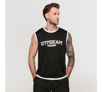 GymBeam Men‘s Varsity Tank Top Black L