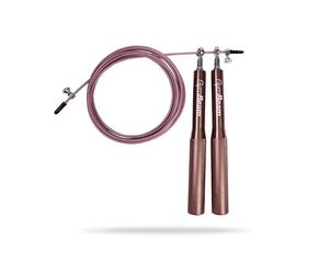 GymBeam Metal Jumping Rope Rose Gold