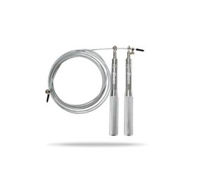 GymBeam Metal Jumping Rope Silver