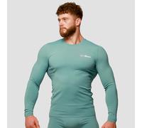 GymBeam Mid Compression Long Sleeve T-shirt Blue XXXL