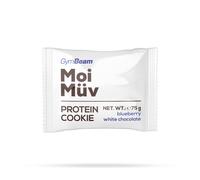 GymBeam MoiMüv Protein Cookie 75 g Mirtillo e Cioccolato Bianco