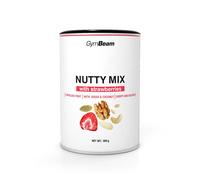 GymBeam Nutty Mix with strawberries 300 g