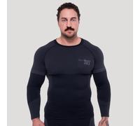 GymBeam OG1 Seamless Longsleeve Black/Grey M