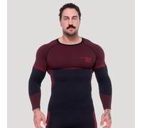 GymBeam OG1 Seamless Longsleeve Black/Red M