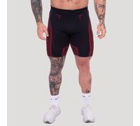 GymBeam OG1 Seamless Shorts Black/Red XL