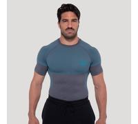 GymBeam OG1 Seamless T-shirt Grey/Blue L