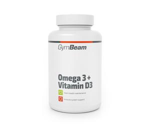 GymBeam Omega 3 + Vitamin D3 90 cps