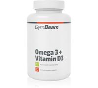 GymBeam Omega 3 + Vitamin D3 pillole con acidi grassi essenziali 90 caps.
