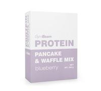 GymBeam Pancake & Waffle Mix Proteico 500g, Preparazione Proteica Ricca di Fibre, con Concentrato di Siero del Latte, Preparato per Pancake Semplice e Veloce, Gusto Eccellente (Blueberries)