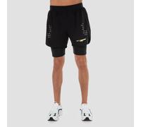 GymBeam Pantaloncini 2in1 Pace Black XXL