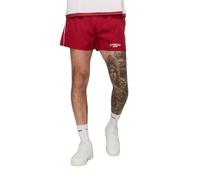 GymBeam Pantaloncini uomo oversize Varsity rosso con cordoncino 1 St
