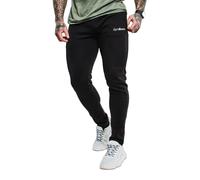 GymBeam Pantaloni uomo slim fit Black con tasche, cordoncino e zip all