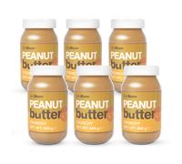 GymBeam Peanut Butter 100% 6 x 900 g Croccante