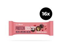 GymBeam Protein energy balls 16 x 45 g Fragola - Vaniglia